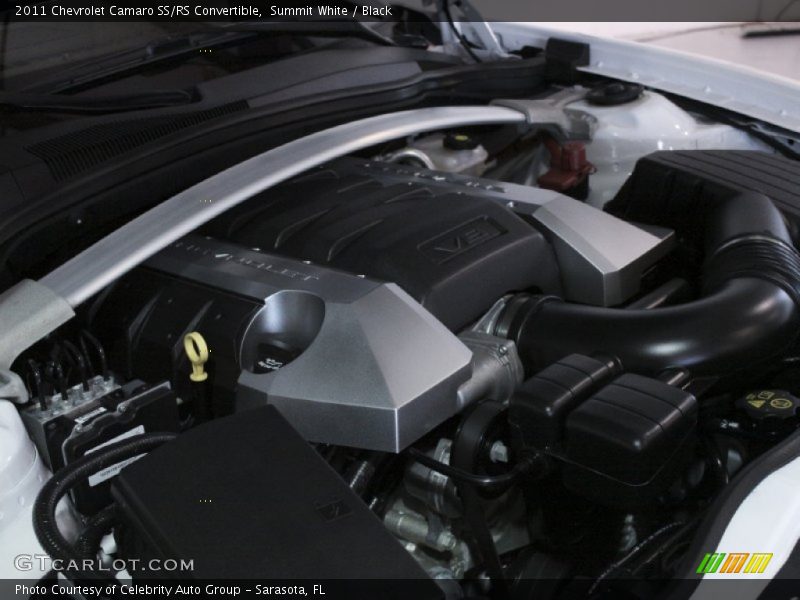 Summit White / Black 2011 Chevrolet Camaro SS/RS Convertible