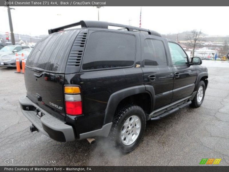 Black / Gray/Dark Charcoal 2004 Chevrolet Tahoe Z71 4x4