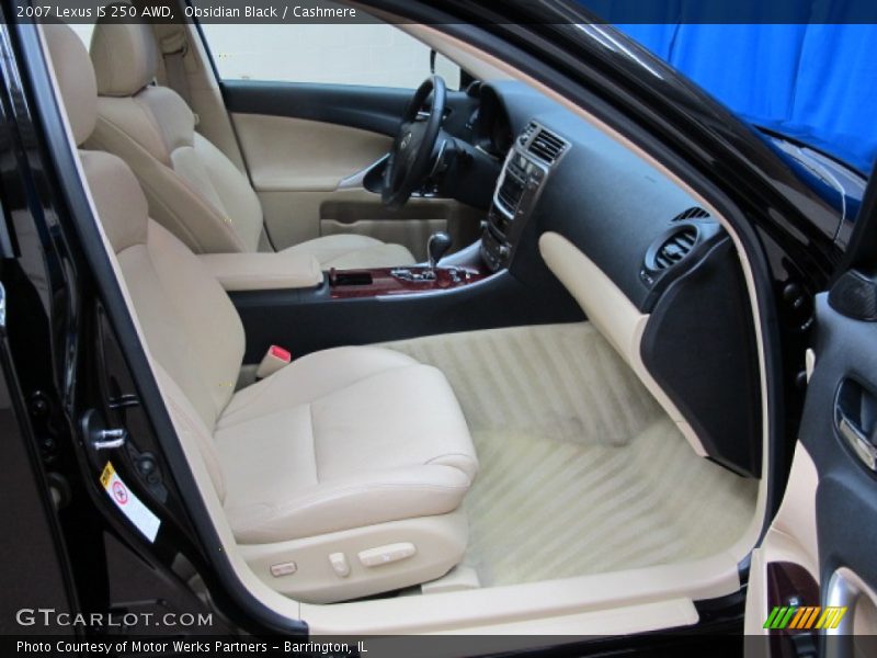Obsidian Black / Cashmere 2007 Lexus IS 250 AWD