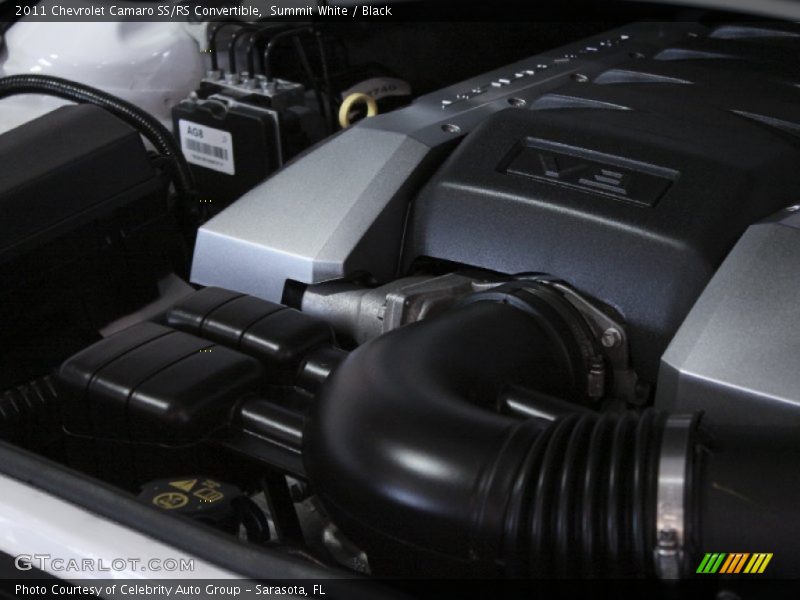 Summit White / Black 2011 Chevrolet Camaro SS/RS Convertible