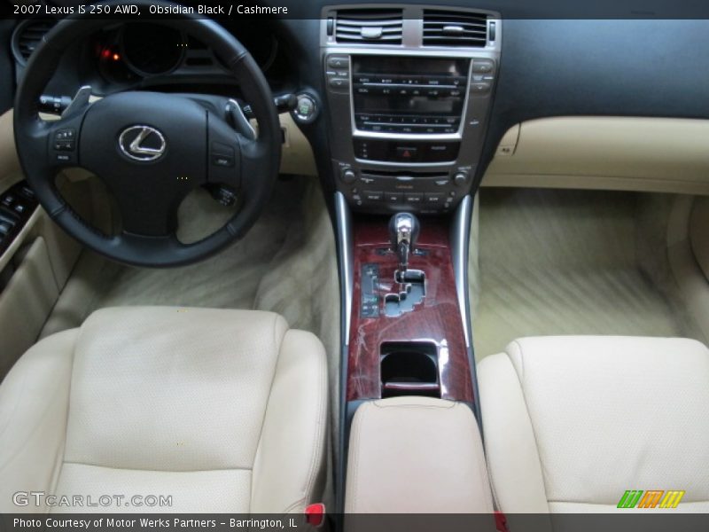 Obsidian Black / Cashmere 2007 Lexus IS 250 AWD