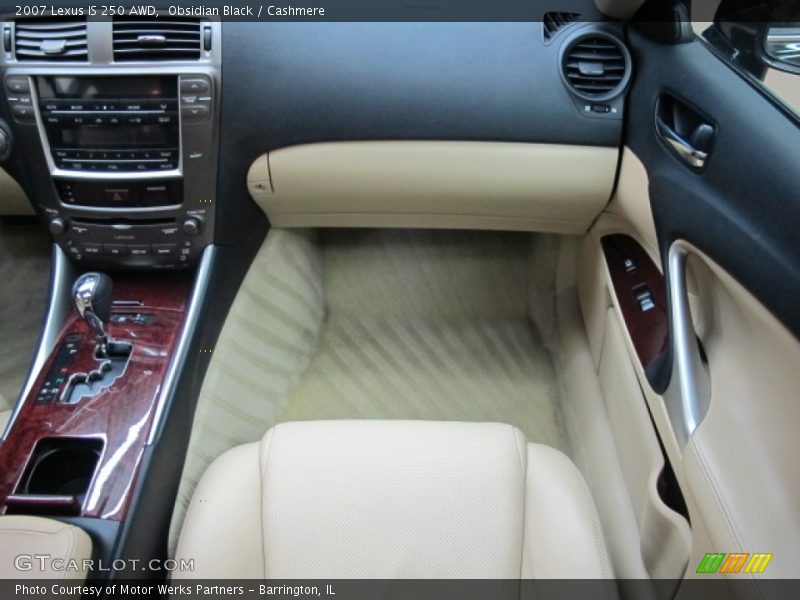 Obsidian Black / Cashmere 2007 Lexus IS 250 AWD