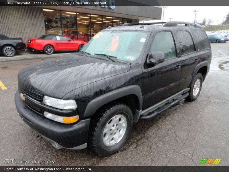Black / Gray/Dark Charcoal 2004 Chevrolet Tahoe Z71 4x4
