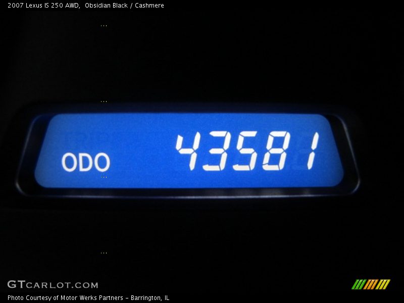 Obsidian Black / Cashmere 2007 Lexus IS 250 AWD