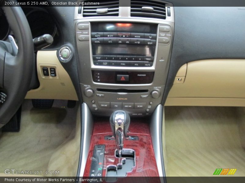 Obsidian Black / Cashmere 2007 Lexus IS 250 AWD