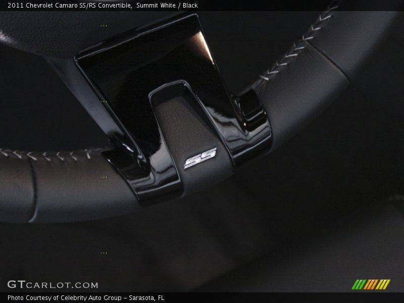Summit White / Black 2011 Chevrolet Camaro SS/RS Convertible