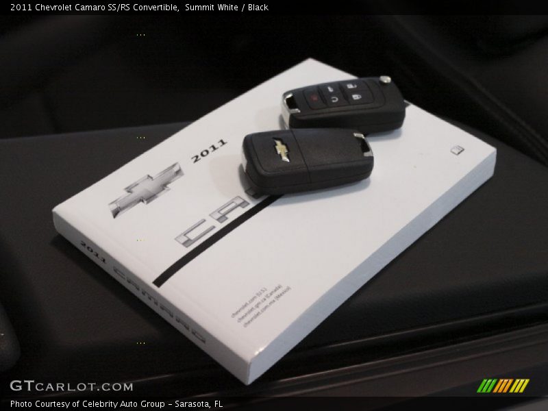 Books/Manuals of 2011 Camaro SS/RS Convertible
