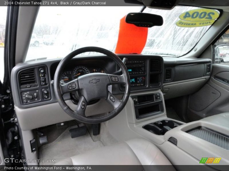 Black / Gray/Dark Charcoal 2004 Chevrolet Tahoe Z71 4x4
