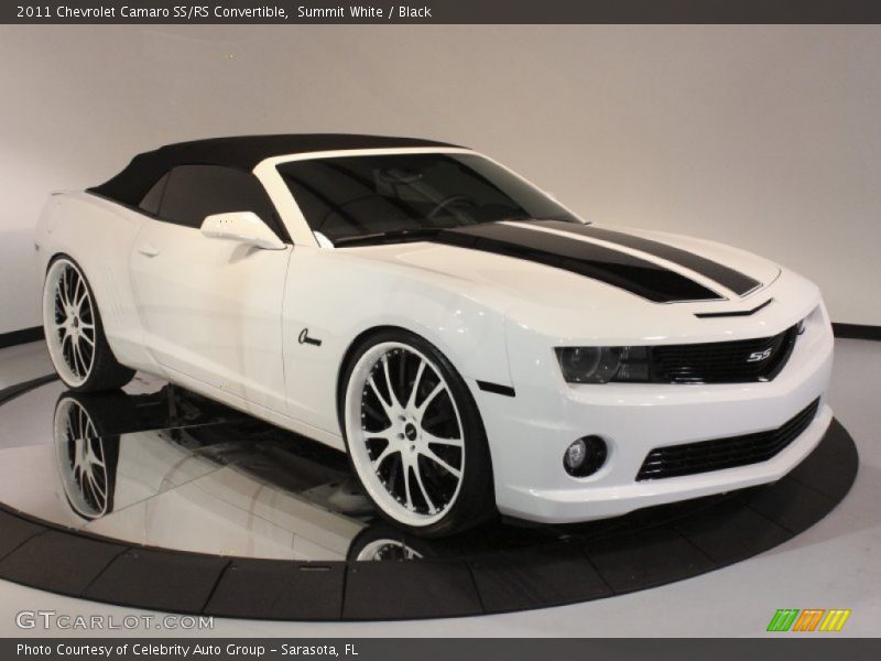 Summit White / Black 2011 Chevrolet Camaro SS/RS Convertible