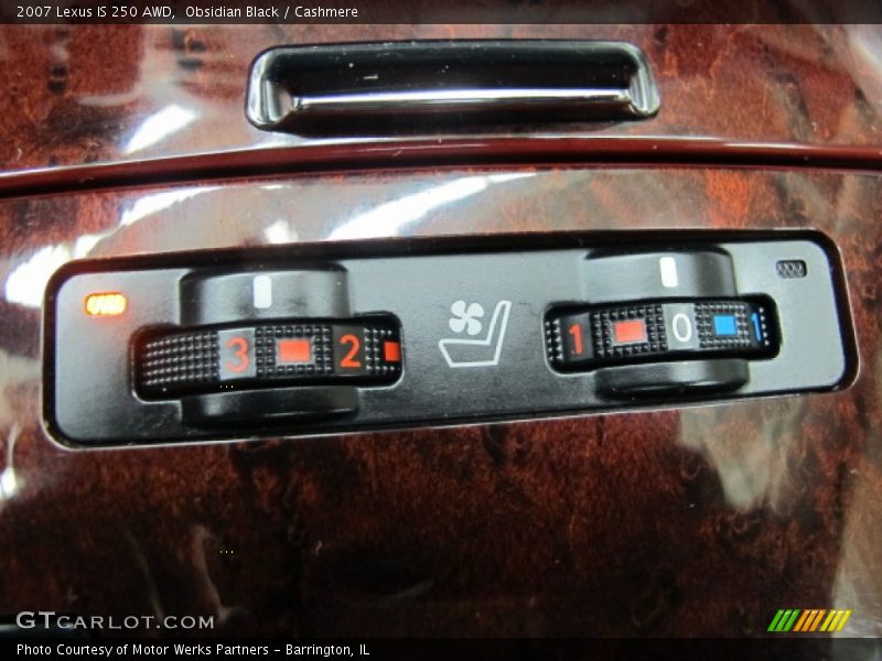 Obsidian Black / Cashmere 2007 Lexus IS 250 AWD