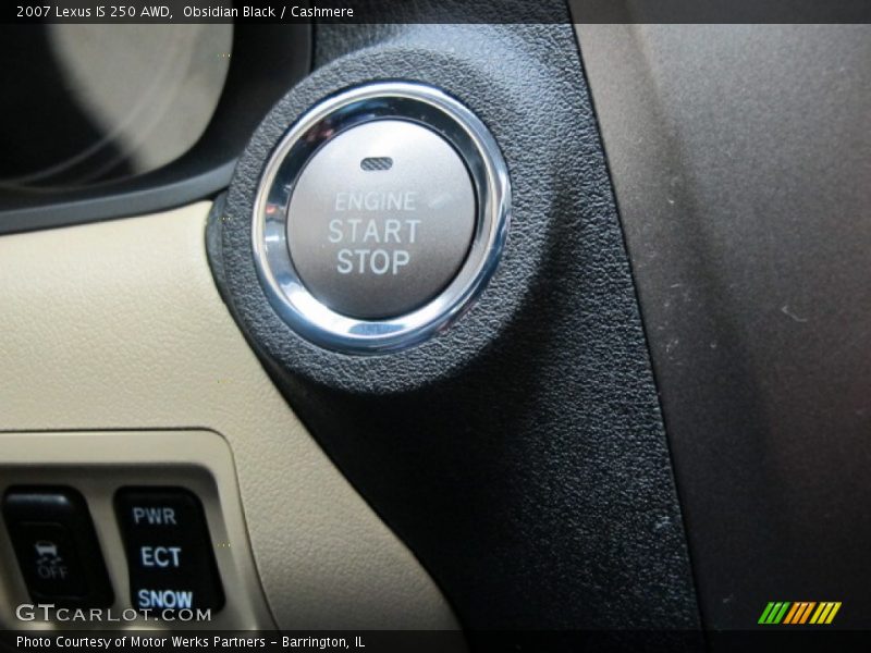 Obsidian Black / Cashmere 2007 Lexus IS 250 AWD