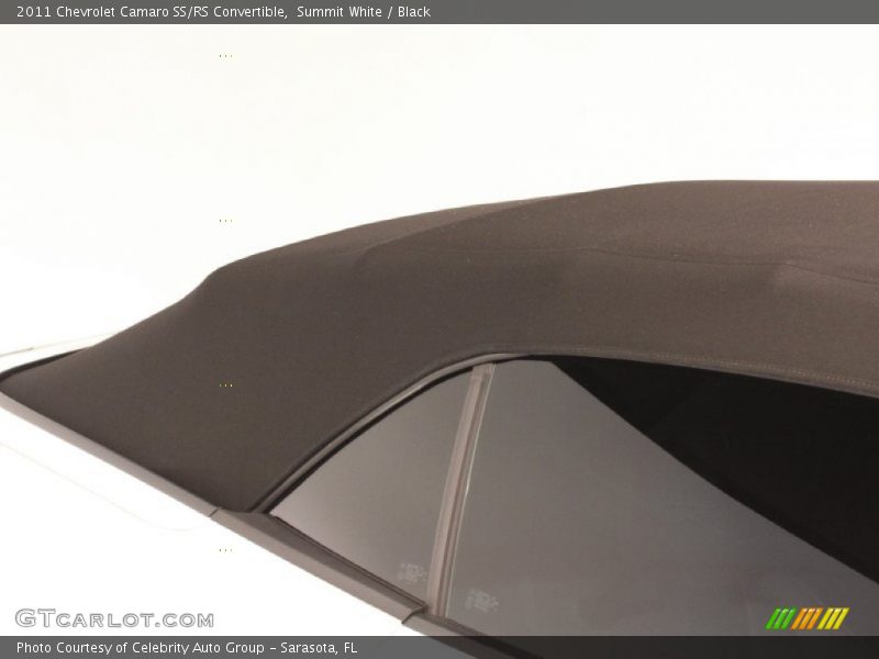 Summit White / Black 2011 Chevrolet Camaro SS/RS Convertible