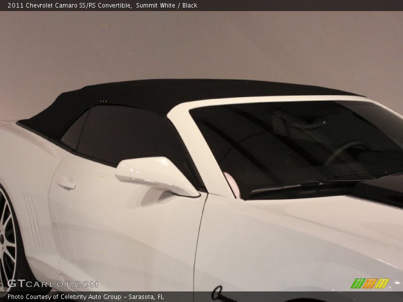 Summit White / Black 2011 Chevrolet Camaro SS/RS Convertible