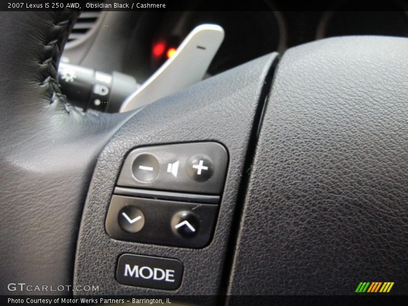Obsidian Black / Cashmere 2007 Lexus IS 250 AWD