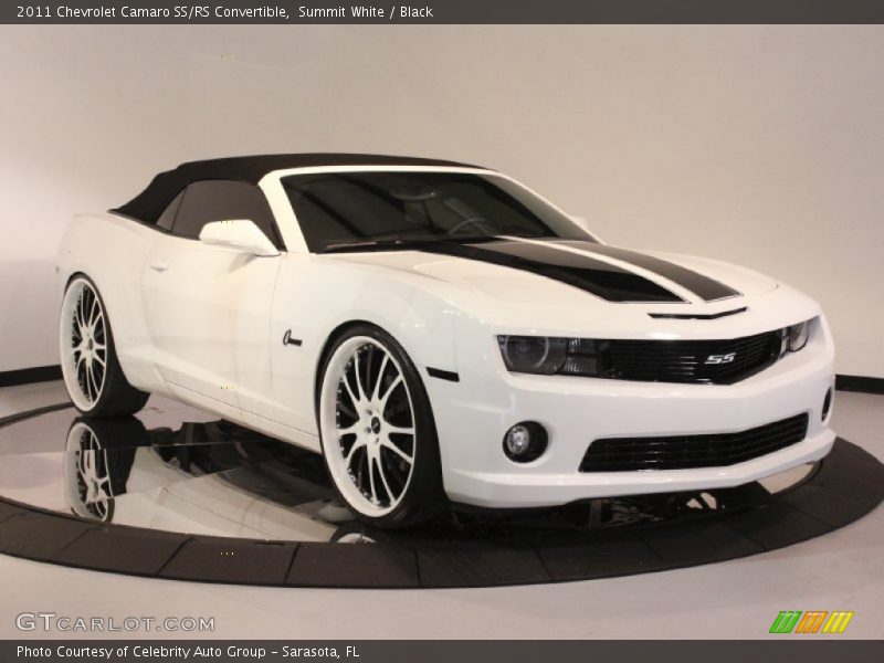 Summit White / Black 2011 Chevrolet Camaro SS/RS Convertible