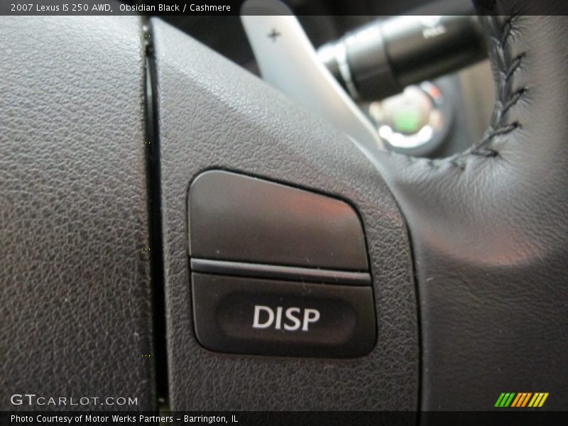 Obsidian Black / Cashmere 2007 Lexus IS 250 AWD