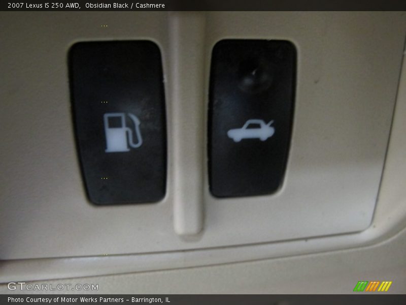 Obsidian Black / Cashmere 2007 Lexus IS 250 AWD