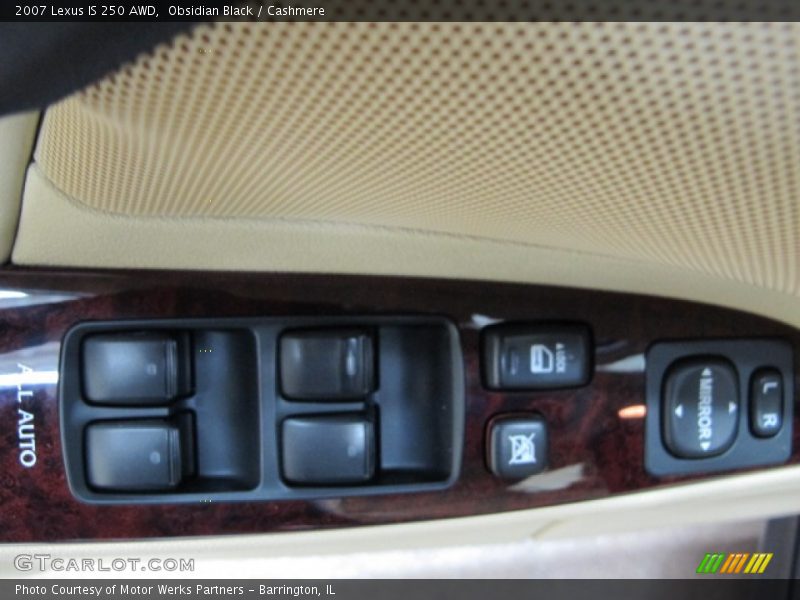 Obsidian Black / Cashmere 2007 Lexus IS 250 AWD