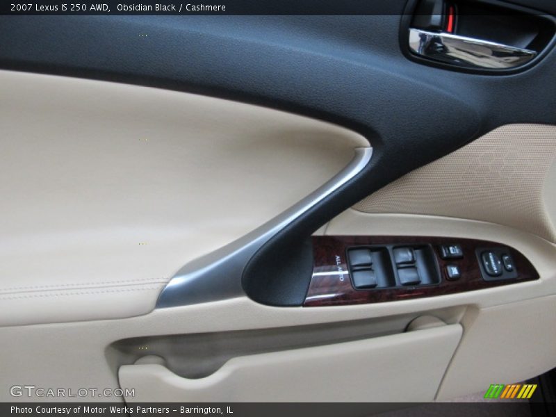 Obsidian Black / Cashmere 2007 Lexus IS 250 AWD