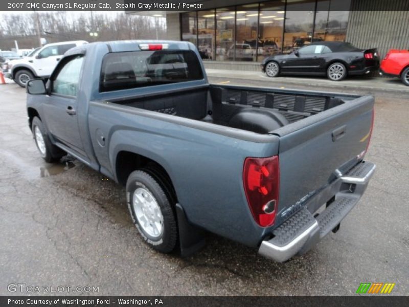  2007 Canyon SL Regular Cab Stealth Gray Metallic