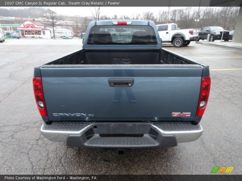 Stealth Gray Metallic / Pewter 2007 GMC Canyon SL Regular Cab