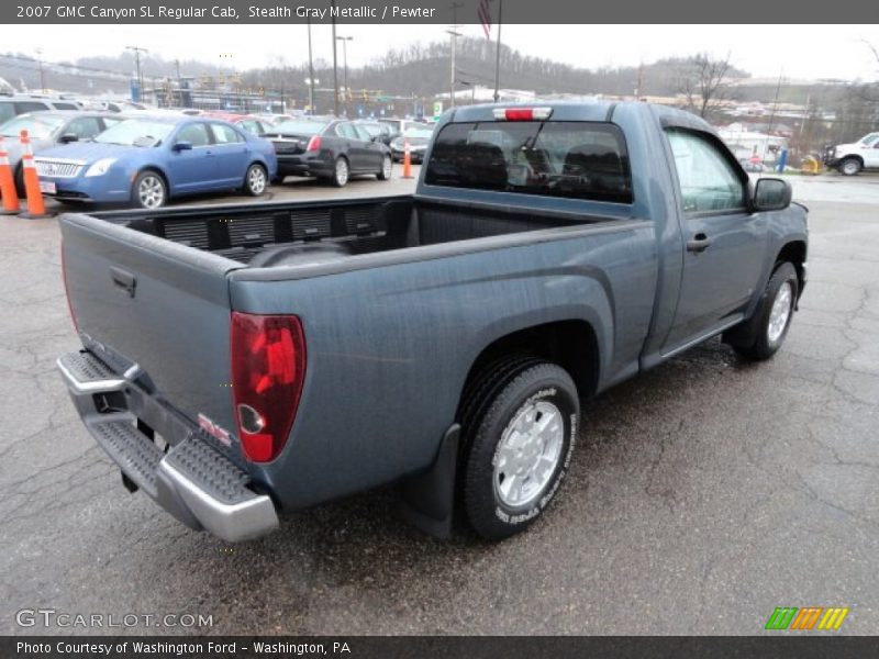 Stealth Gray Metallic / Pewter 2007 GMC Canyon SL Regular Cab