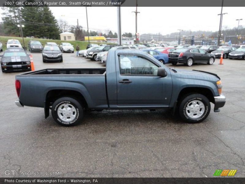  2007 Canyon SL Regular Cab Stealth Gray Metallic