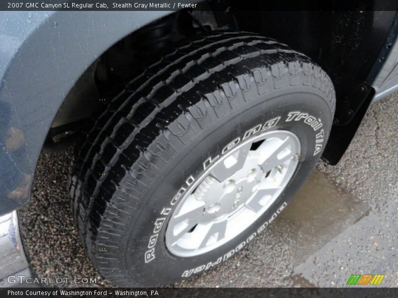 Stealth Gray Metallic / Pewter 2007 GMC Canyon SL Regular Cab