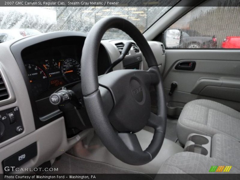 Stealth Gray Metallic / Pewter 2007 GMC Canyon SL Regular Cab