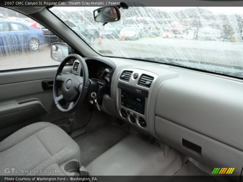 Stealth Gray Metallic / Pewter 2007 GMC Canyon SL Regular Cab