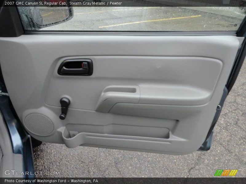 Stealth Gray Metallic / Pewter 2007 GMC Canyon SL Regular Cab