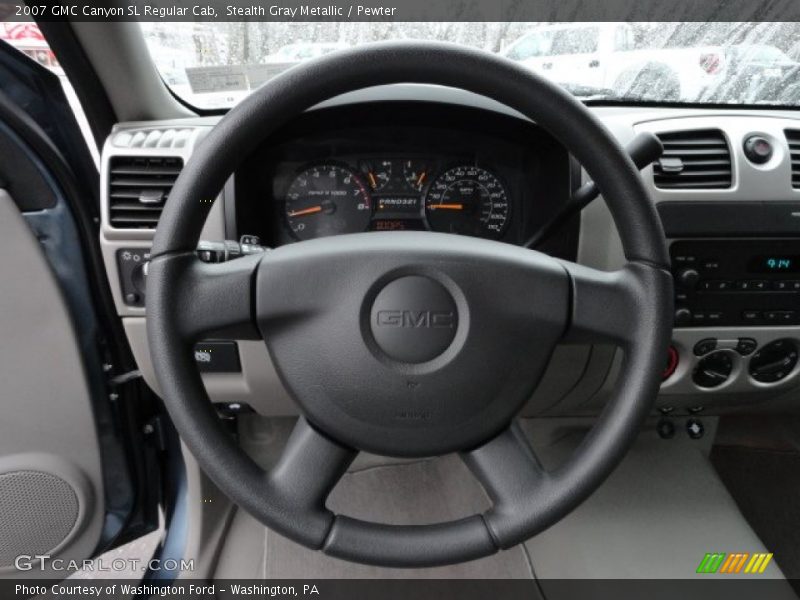  2007 Canyon SL Regular Cab Steering Wheel
