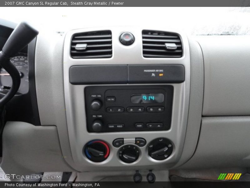 Stealth Gray Metallic / Pewter 2007 GMC Canyon SL Regular Cab