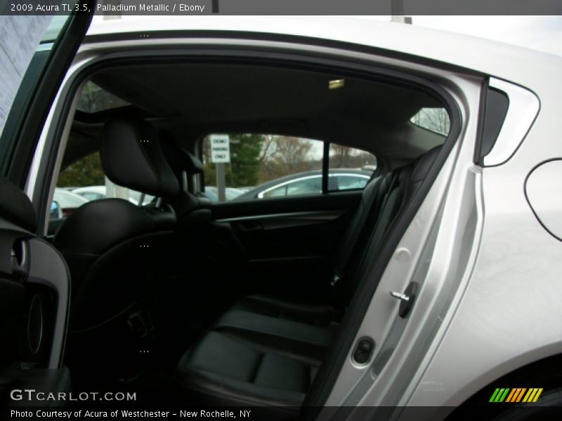 Palladium Metallic / Ebony 2009 Acura TL 3.5