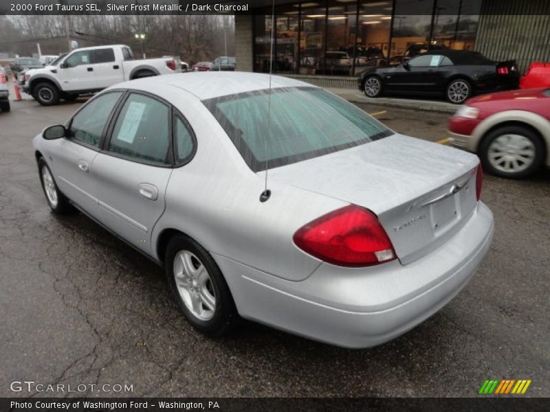 Silver Frost Metallic / Dark Charcoal 2000 Ford Taurus SEL
