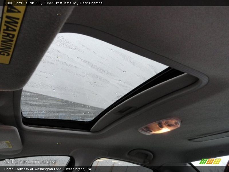 Sunroof of 2000 Taurus SEL