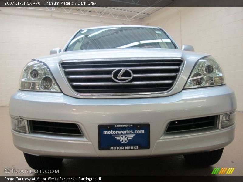 Titanium Metallic / Dark Gray 2007 Lexus GX 470
