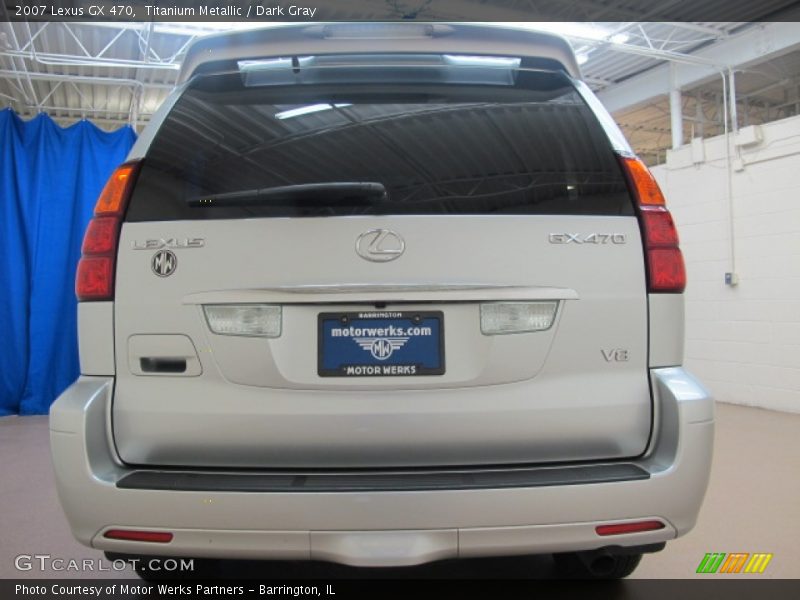 Titanium Metallic / Dark Gray 2007 Lexus GX 470