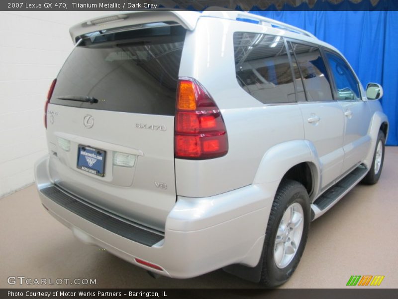 Titanium Metallic / Dark Gray 2007 Lexus GX 470