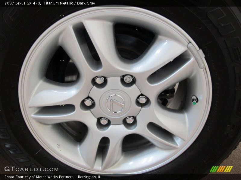 Titanium Metallic / Dark Gray 2007 Lexus GX 470
