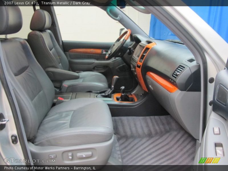  2007 GX 470 Dark Gray Interior