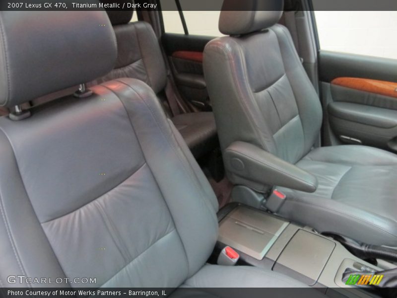 Titanium Metallic / Dark Gray 2007 Lexus GX 470