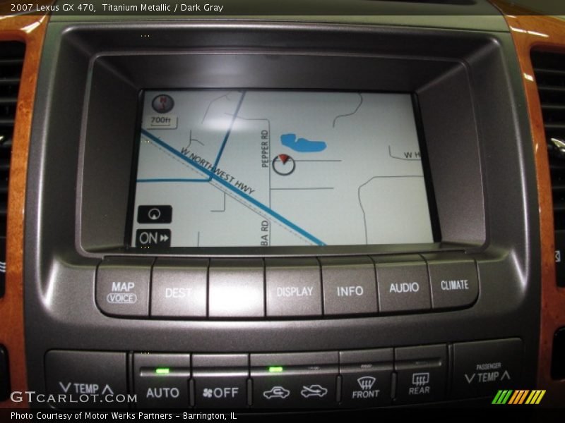 Navigation of 2007 GX 470