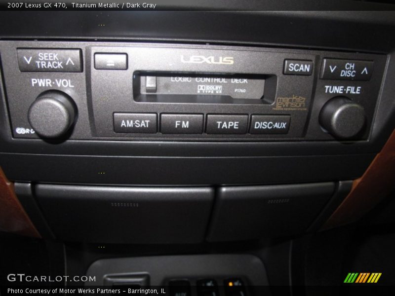 Titanium Metallic / Dark Gray 2007 Lexus GX 470
