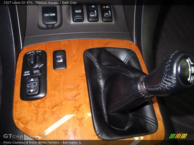 Controls of 2007 GX 470