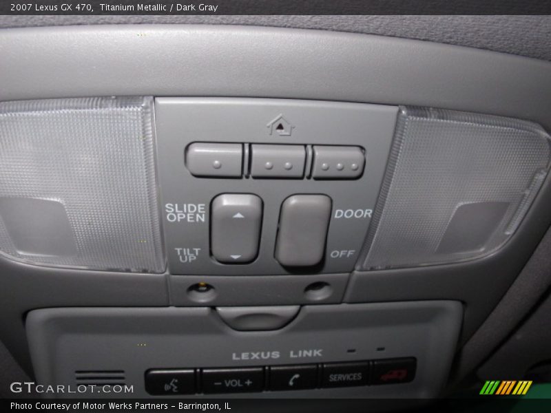 Titanium Metallic / Dark Gray 2007 Lexus GX 470
