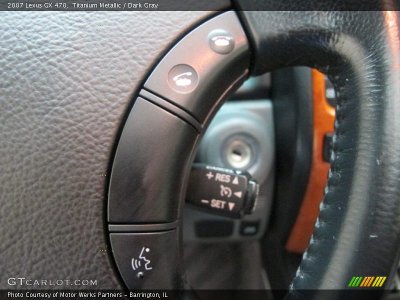 Titanium Metallic / Dark Gray 2007 Lexus GX 470