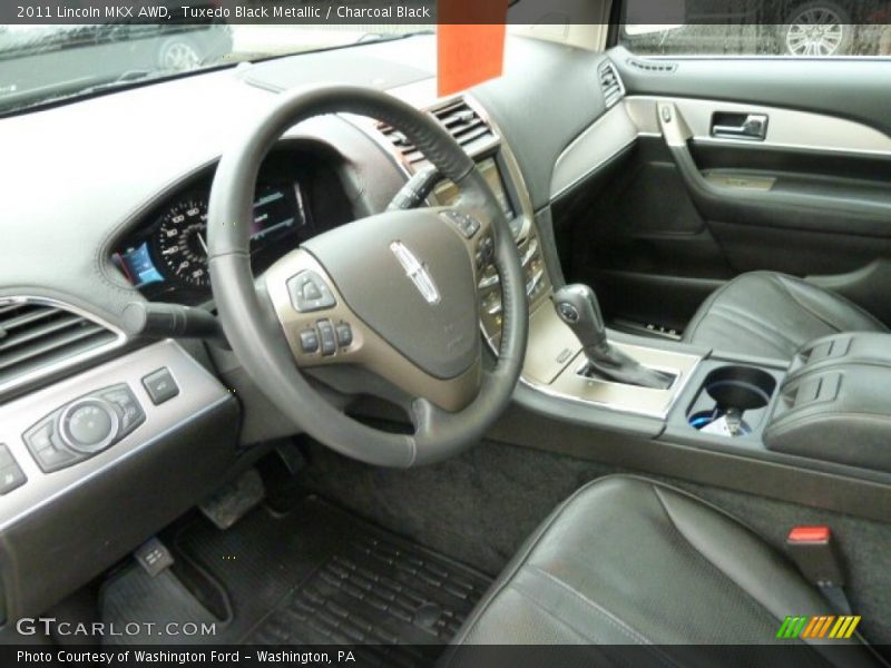 Tuxedo Black Metallic / Charcoal Black 2011 Lincoln MKX AWD