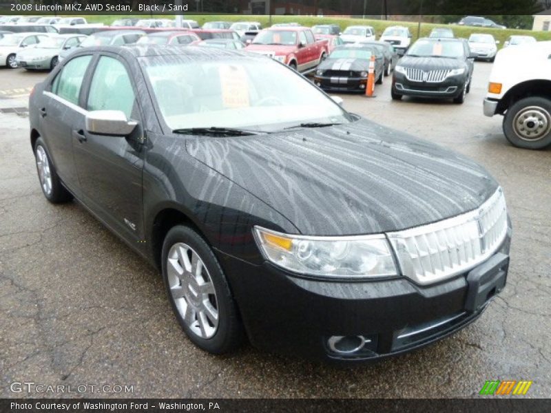 Black / Sand 2008 Lincoln MKZ AWD Sedan