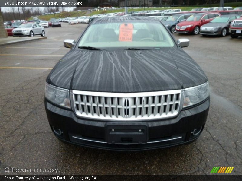 Black / Sand 2008 Lincoln MKZ AWD Sedan